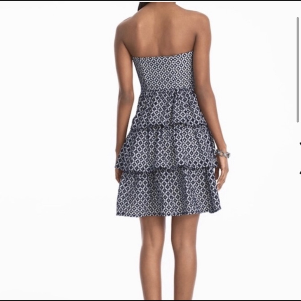 White House Black Market Tiered Dress - Picture 3 of 3